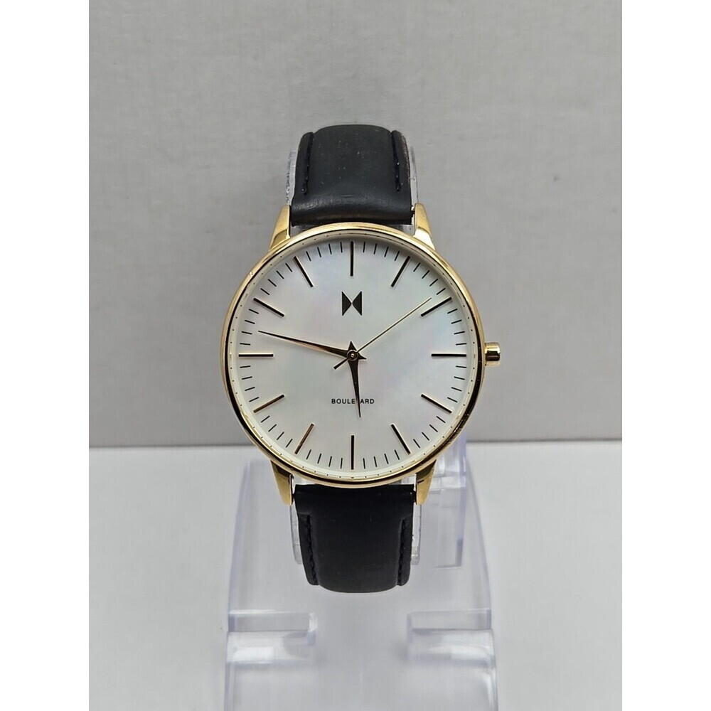 MVMT Boulevard Abbott Kinney 38 mm Gold MOP Dial Quartz New Battery Womens Watch